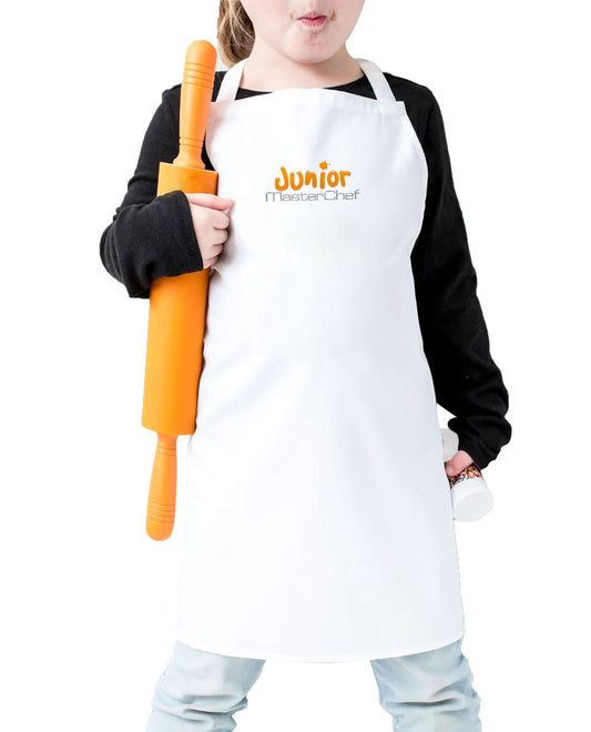 Mutfak Önlüğü Çocuk - Beyaz (Özelleştirilebilir) - istecanta.com