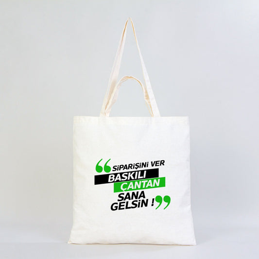 Ham Bez Çanta 40x40cm - Çift Kulplu (Özelleştirilebilir) - istecanta.com