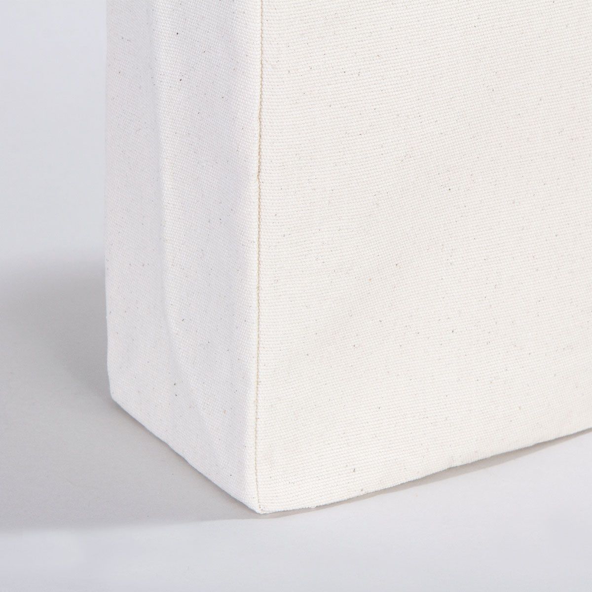 Tam Körüklü Kanvas Çanta - 35x40x10 cm - Örgü Kulp (Özelleştirilebilir) - istecanta.com