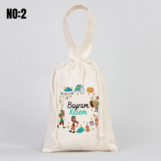 Bayram Kesem - Çocuklara Özel Harçlık Kesesi - Tek Tutma Kısa Kulp, 15,5 x 20 cm - No:2 - istecanta.com