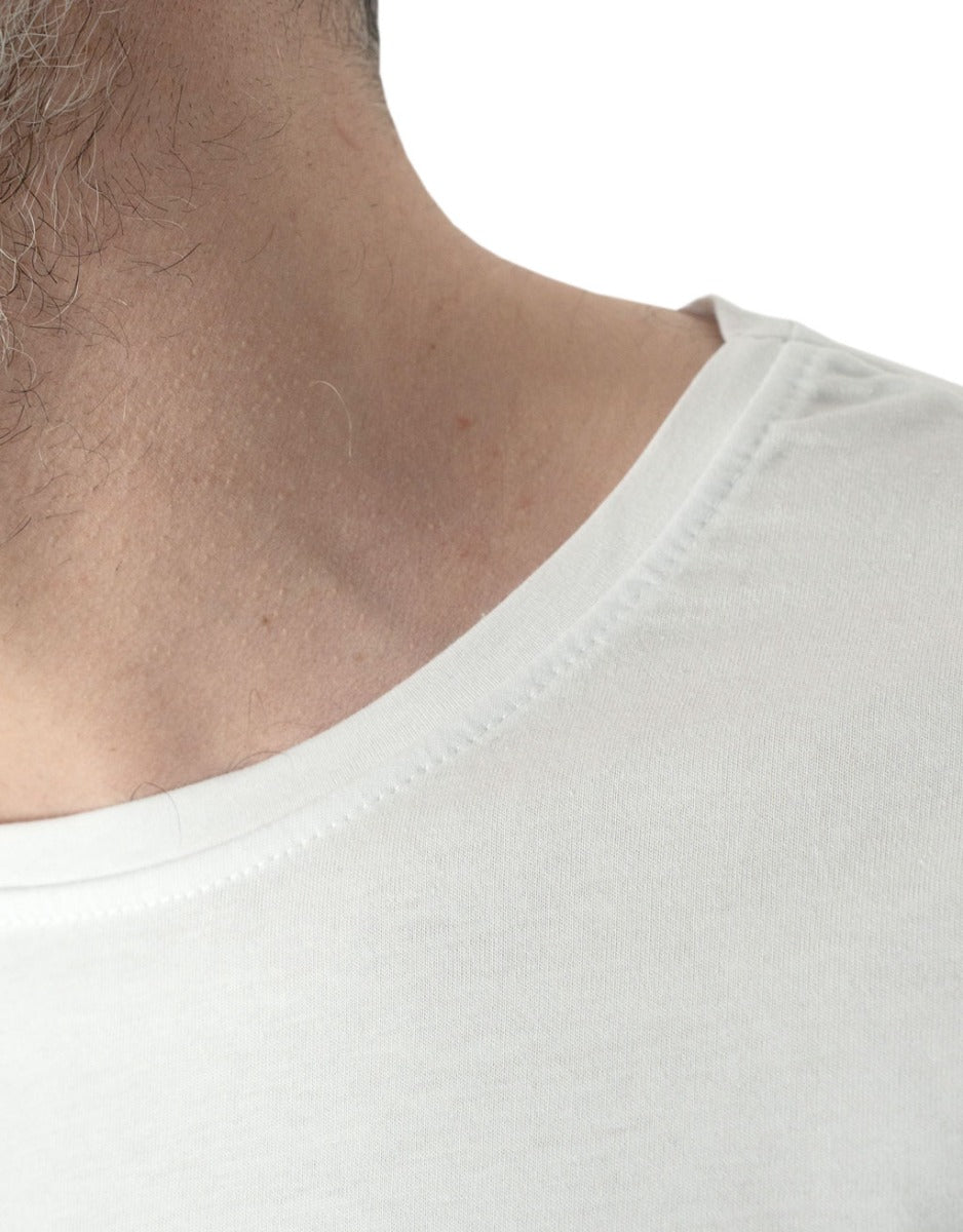 Basic T-shirt Beyaz - Baskılı (Özelleştirilebilir) - istecanta.com