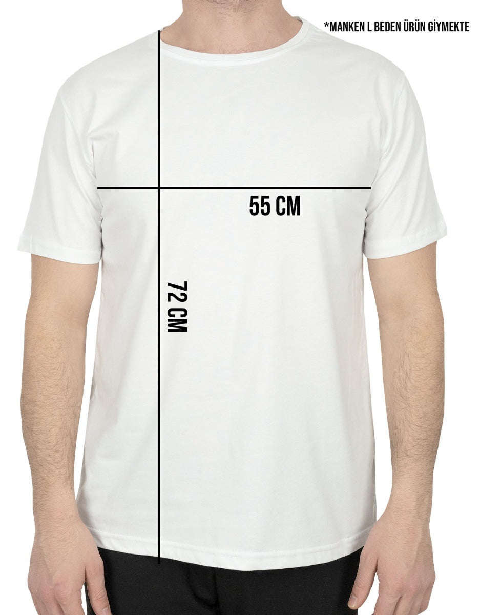 Basic T-shirt Beyaz - Baskılı (Özelleştirilebilir) - istecanta.com