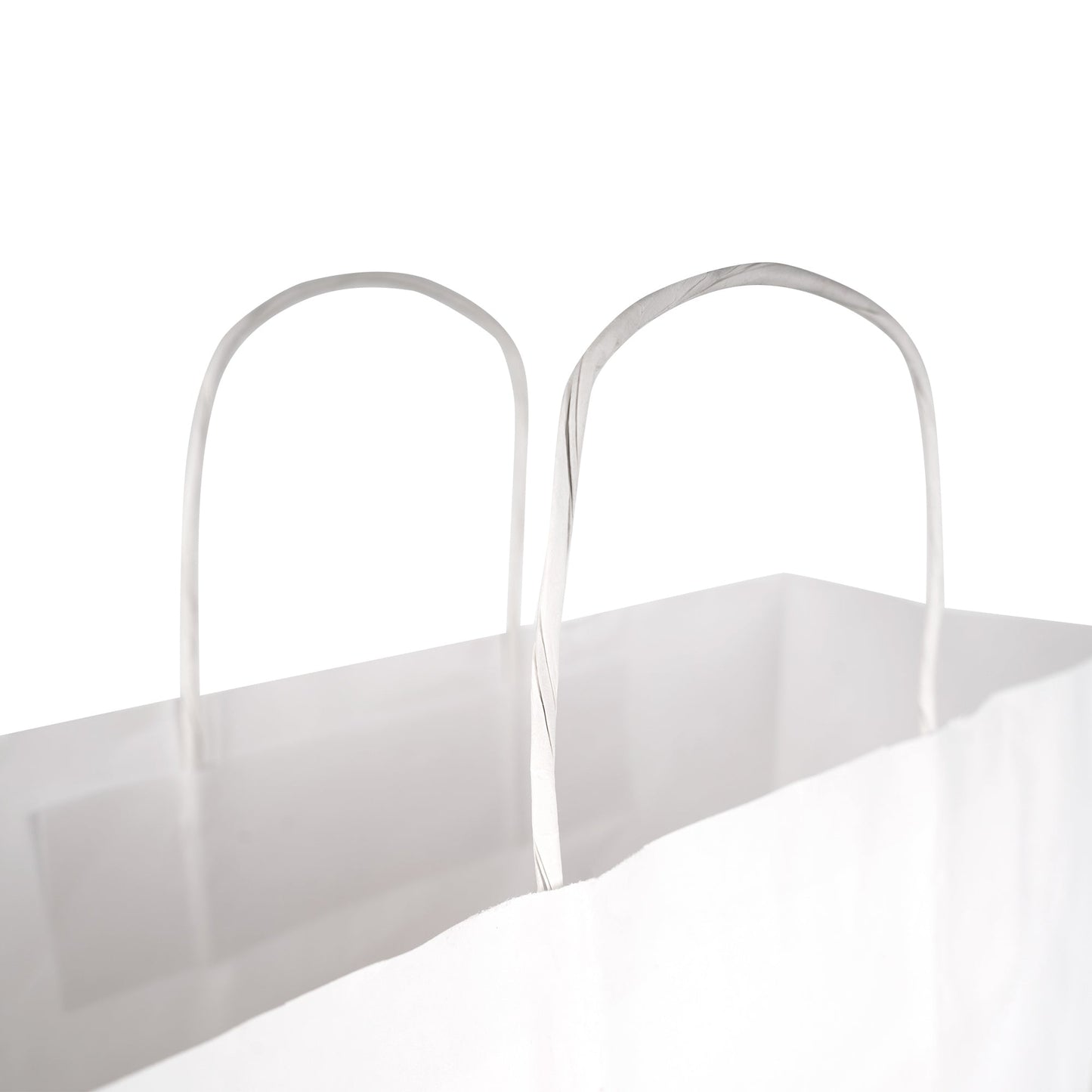 Mağazalar için baskılı kraft kağıt alışveriş çantası