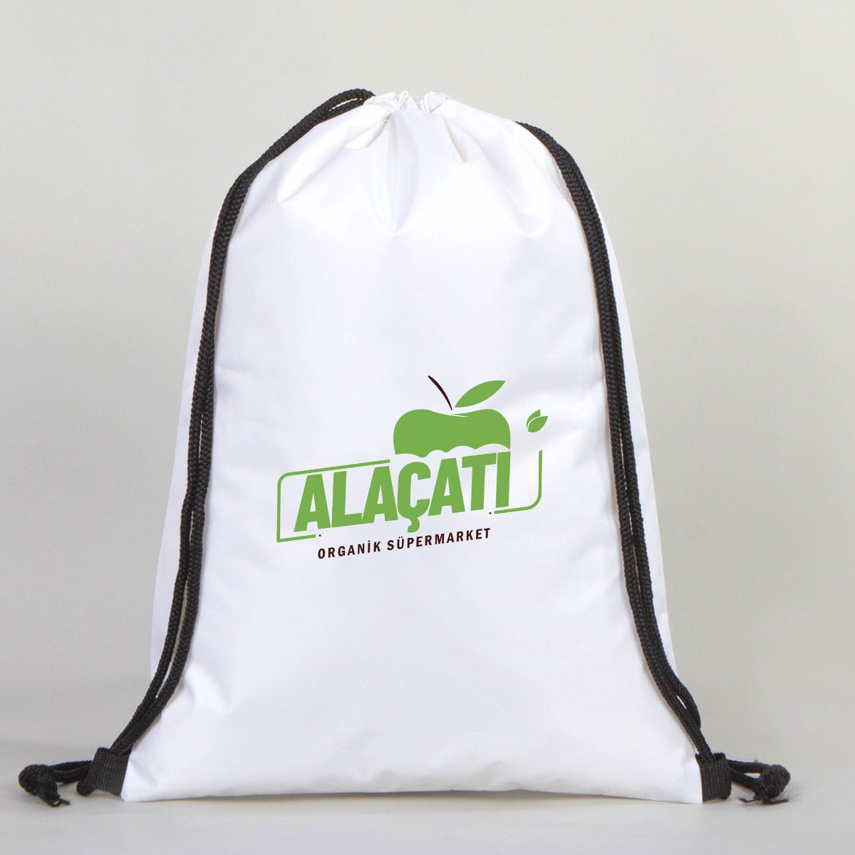 İmperteks Sırt Çantası 32x45 cm Beyaz (Özelleştirilebilir) - istecanta.com