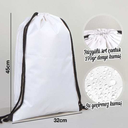 İmperteks Sırt Çantası 32x45 cm Beyaz - istecanta.com