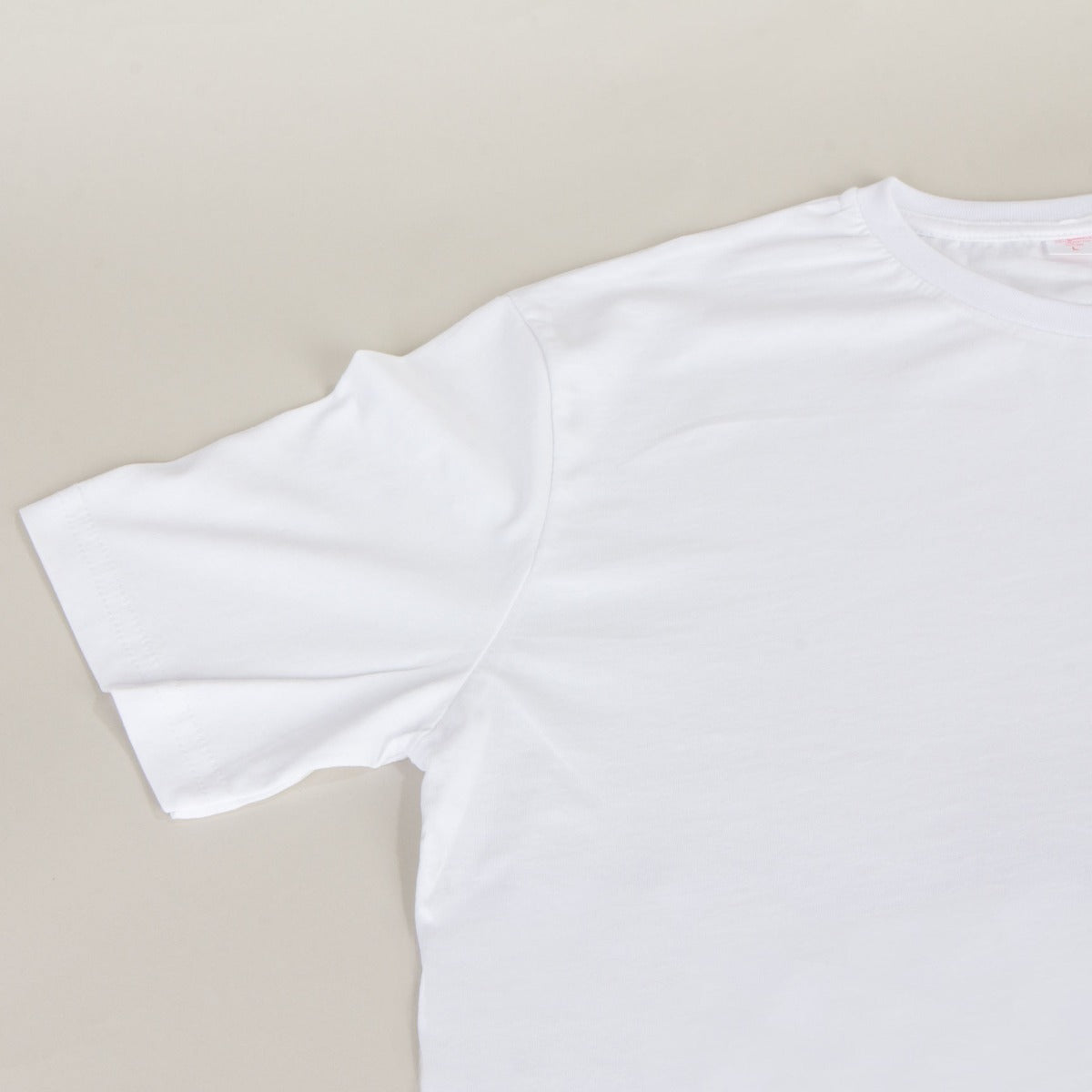 Basic T-shirt Beyaz Renk 1.Kalite - istecanta.com