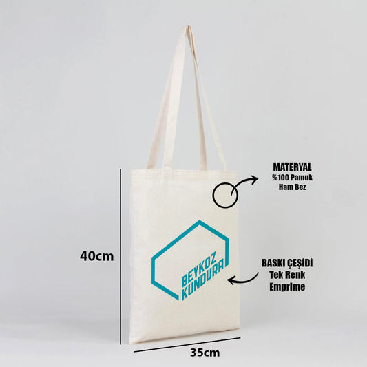 Bez çanta Promosyon Çanta 35x40 cm Beykoz Kundura - istecanta.com