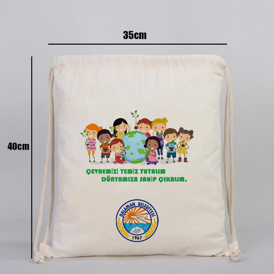 Bez çanta Promosyon Çanta 35x40 cm Dalaman - istecanta.com