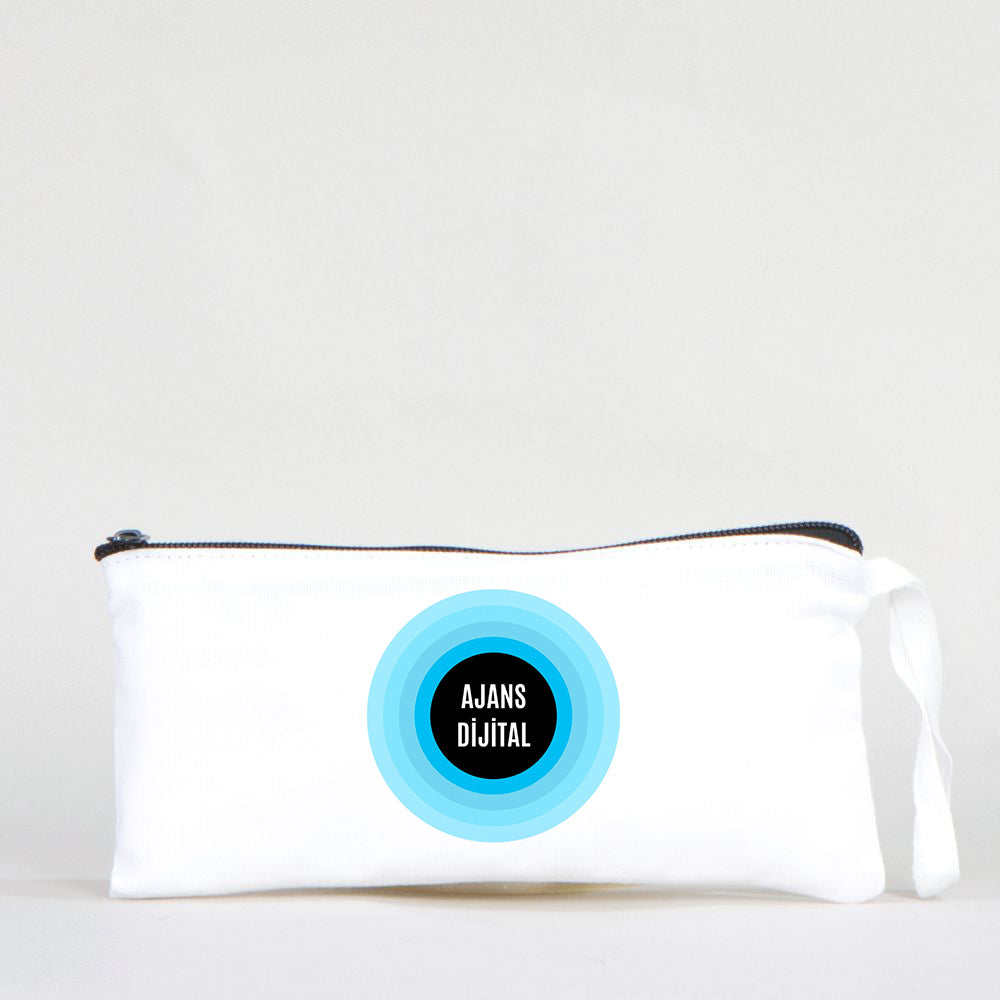 Bez Kalemlik Beyaz 21x10 cm (Özelleştirilebilir) - istecanta.com