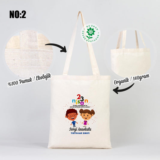 23 Nisan Bez Çanta (Özelleştirilebilir) - istecanta.com