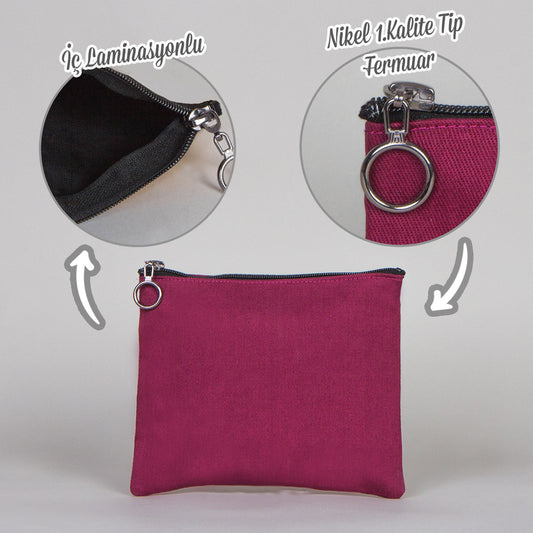 Klopp Clutch Bordo Renk 18x15 - istecanta.com