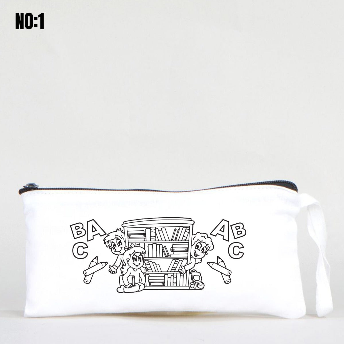 Boyanabilir Bez Kalemlik - Alfabe - istecanta.com