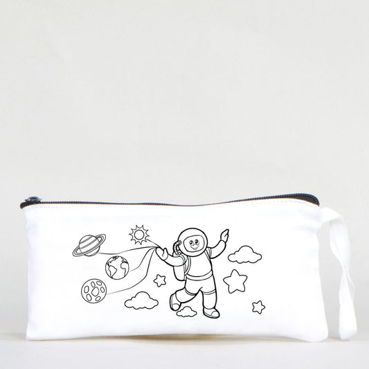 Boyanabilir Bez Kalemlik - Astronot - istecanta.com