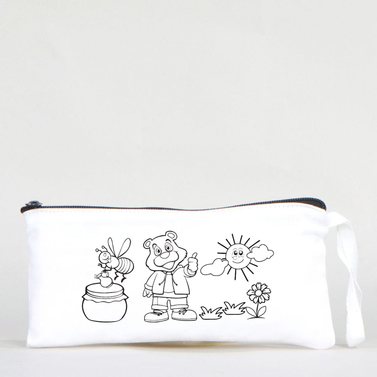 Boyanabilir Bez Kalemlik - Ayıcık - istecanta.com