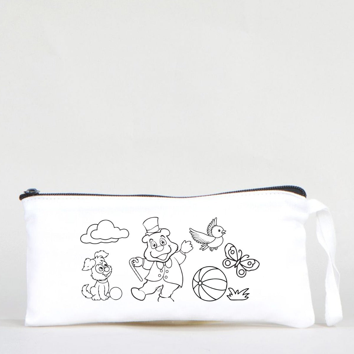 Boyanabilir Bez Kalemlik - Ayıcık Dünyası - istecanta.com