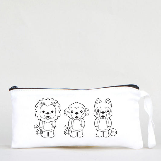 Boyanabilir Bez Kalemlik - Hayvanlar Alemi - istecanta.com