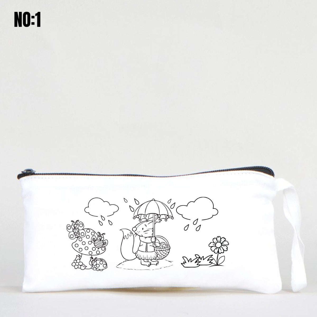 Boyanabilir Bez Kalemlik - Mevsimler - istecanta.com