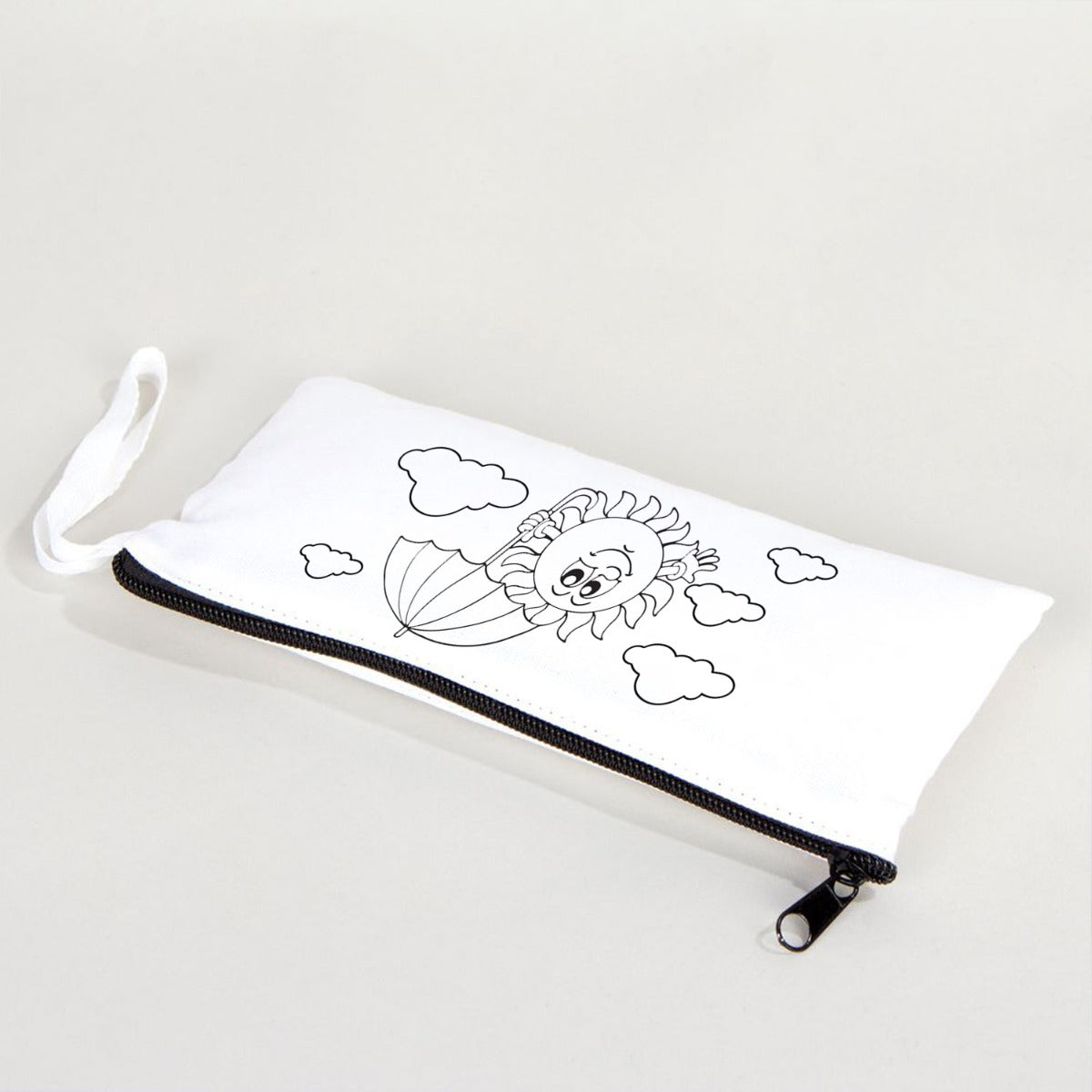 Boyanabilir Bez Kalemlik - Mutlu Güneş - istecanta.com