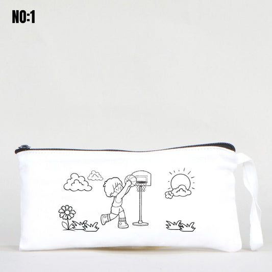 Boyanabilir Bez Kalemlik - Spor Aktiviteleri - istecanta.com