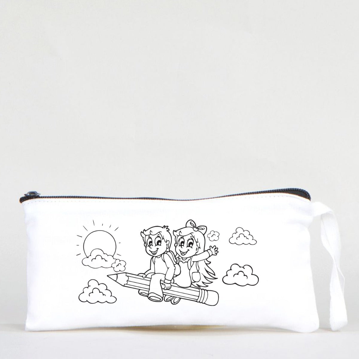 Boyanabilir Bez Kalemlik - Uçan Kalem - istecanta.com