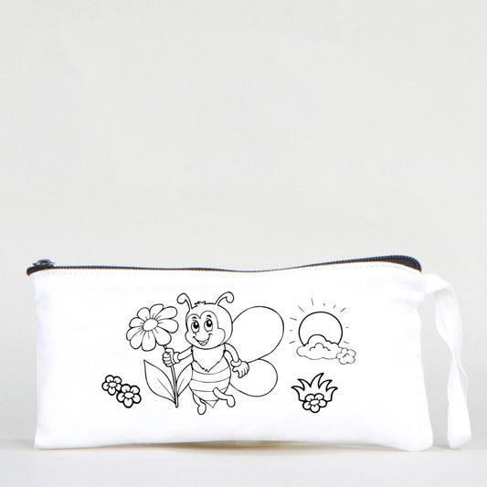 Boyanabilir Bez Kalemlik - Uğur Böceği - istecanta.com