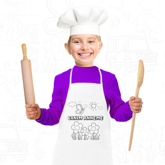 Boyanabilir Önlük - Anneler Günü - istecanta.com