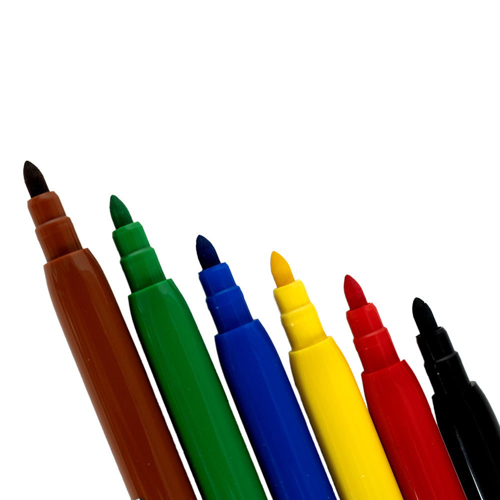 Carioca JOY Keçeli Kalem 6'lı - Yıka Tekrar Boya - istecanta.com