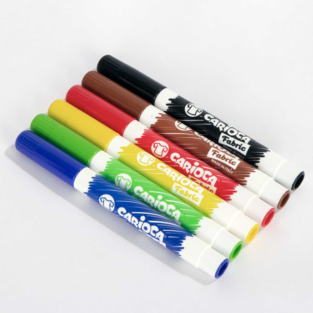 Carioca MAXİ - 6 MM Keçeli Kumaş Boya Kalemi 6'lı - istecanta.com