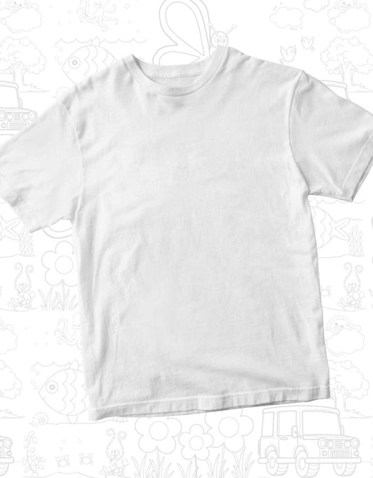 Tişört Boyama Sınıf Seti (Kalemlik Hediyeli) - 12 Adet Çocuk Tişört / 3 Adet Kumaş Kalemi - istecanta.com