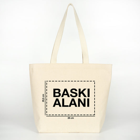 Laminated Kanvas Çanta 365 gr - 35x45x15 cm (Özelleştirilebilir) - istecanta.com