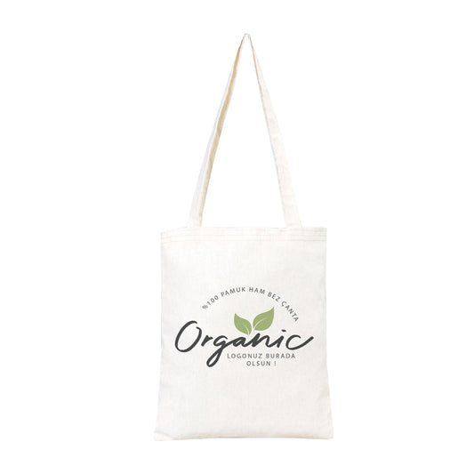 Ham Bez Çanta 30x35 cm - Uzun Kulp (Özelleştirilebilir) - istecanta.com