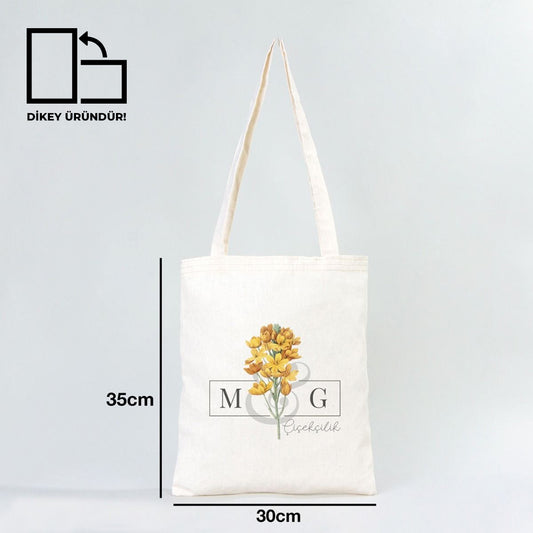 Ham Bez Çanta 30x35 cm - Uzun Kulp (Özelleştirilebilir) - istecanta.com