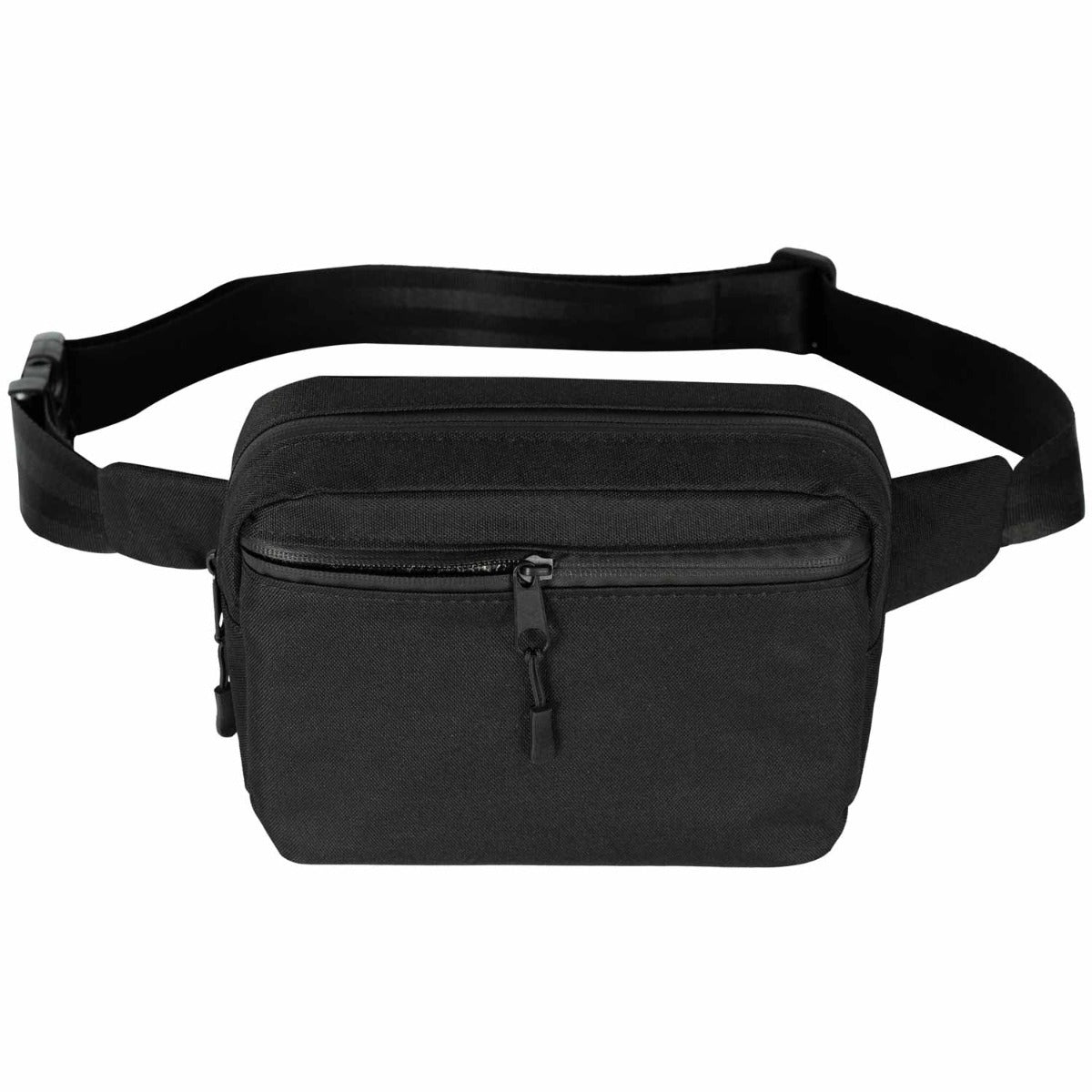 DynamicGo Çapraz Bel Çantası - Siyah 21x15x5 cm (Özelleştirilebilir) - istecanta.com