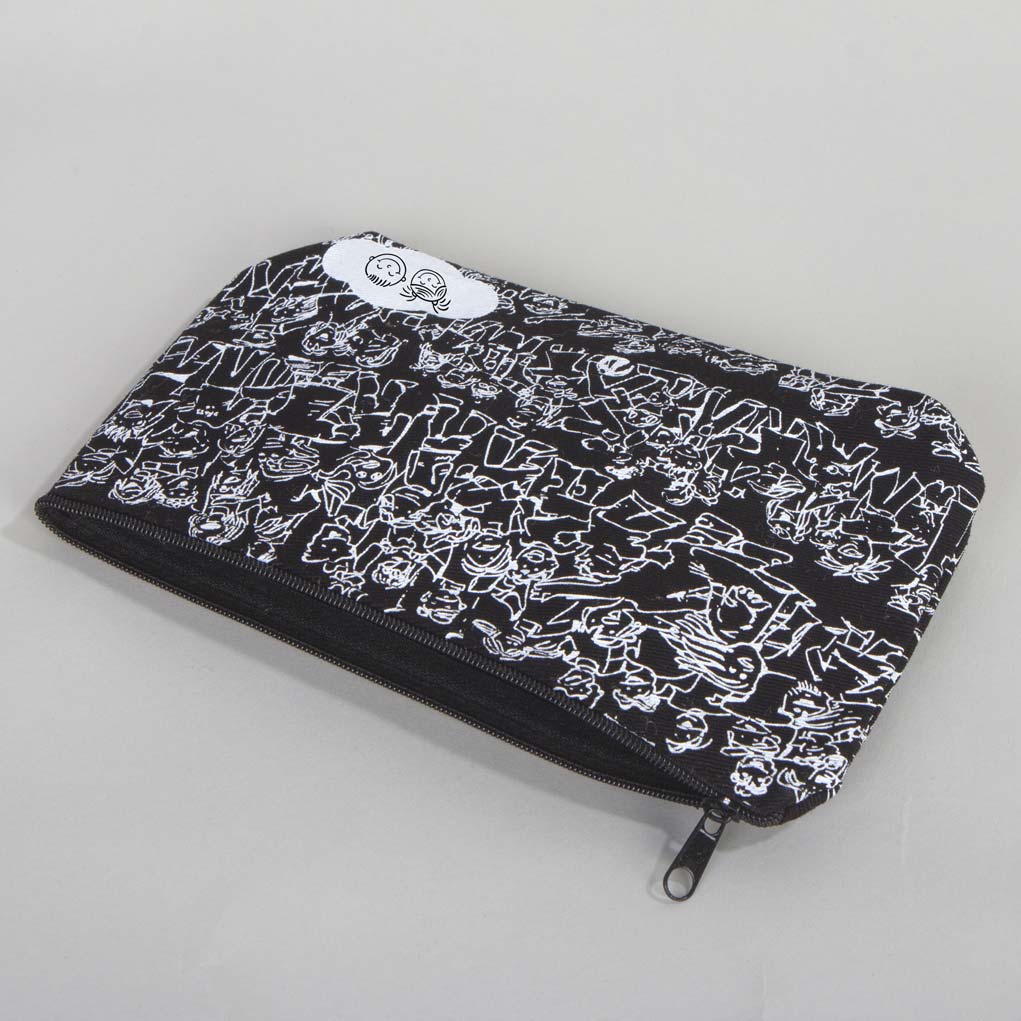 Siyah Kalemlik 19x10x4cm Baskılı - Okul - istecanta.com