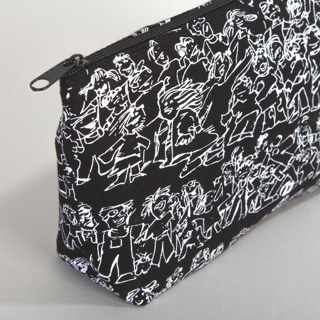Siyah Kalemlik 19x10x4cm Baskılı - Okul - istecanta.com