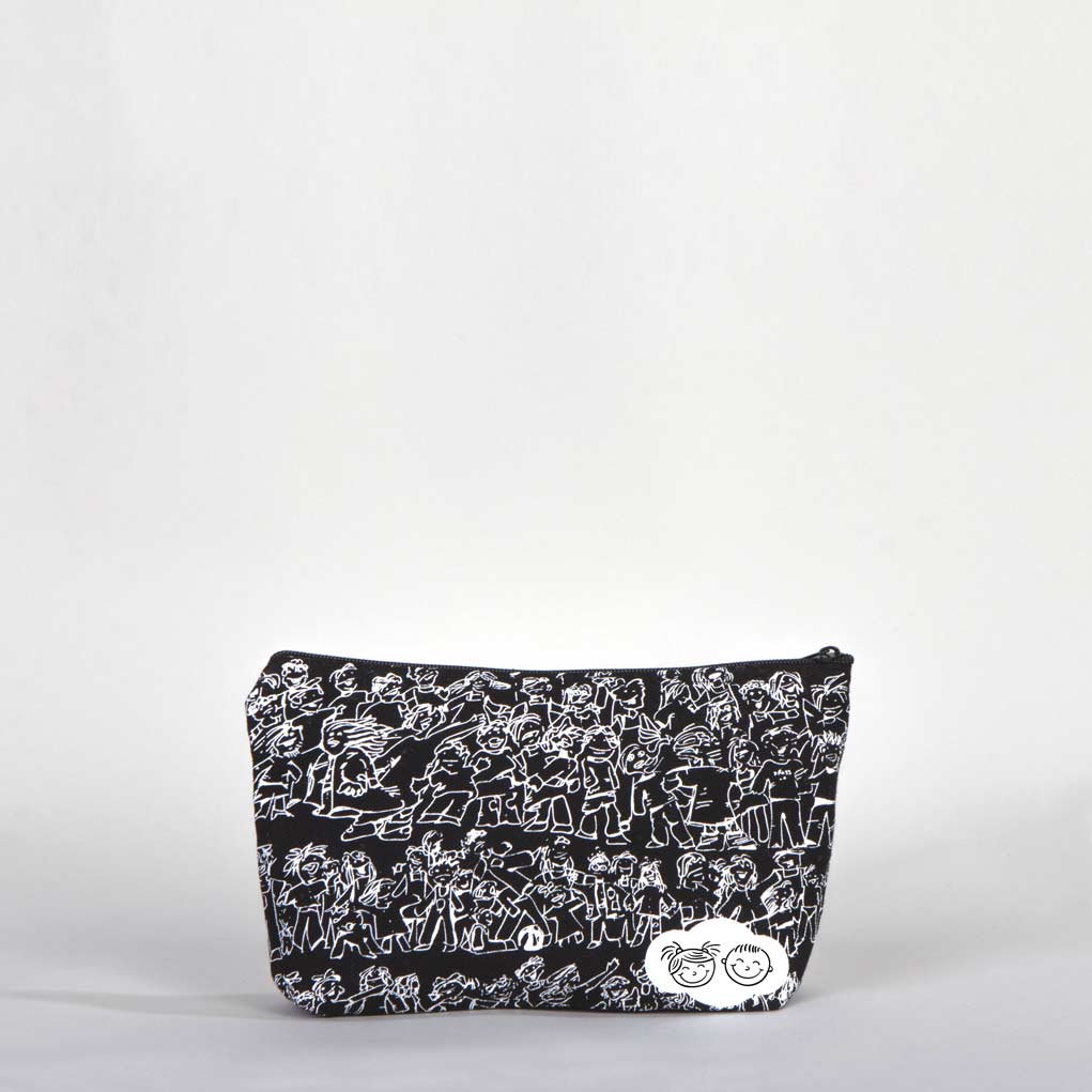 Siyah Kalemlik 19x10x4cm Baskılı - Okul - istecanta.com
