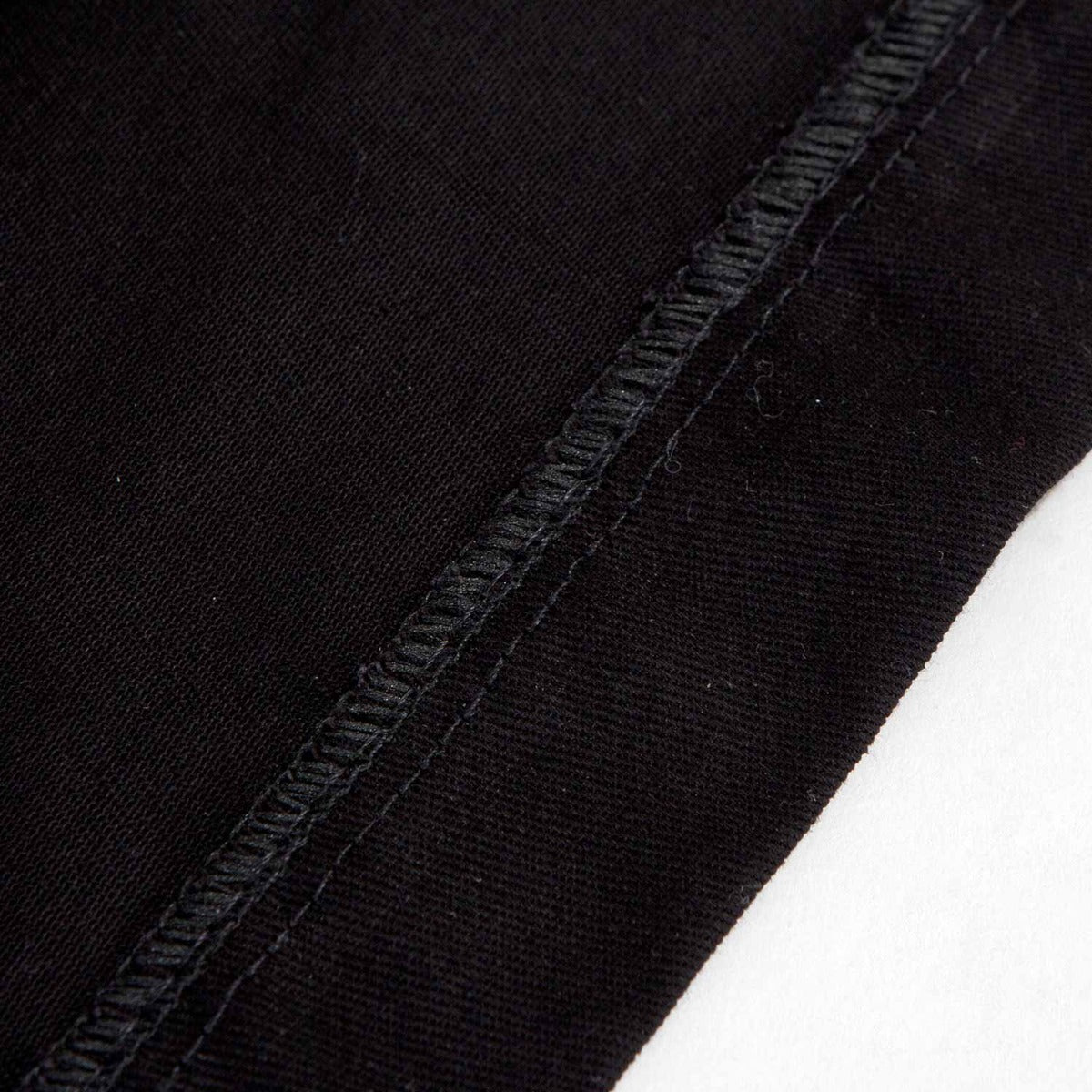 Büyük Boy Siyah Gabardin Bez Çanta - Çima Dikiş 51x40x14 cm - istecanta.com