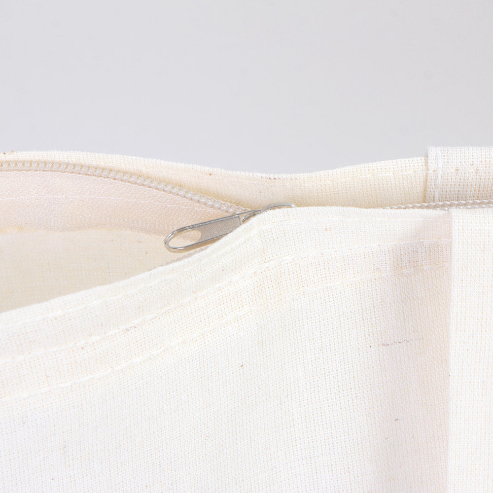 Fermuarlı Ham Bez Çanta 35x40cm - istecanta.com