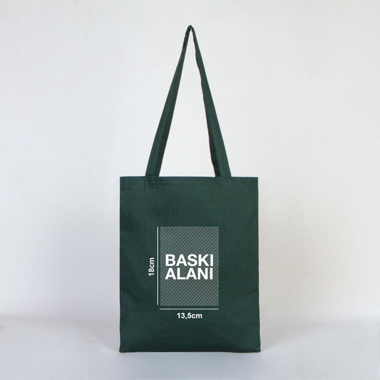 Gabardin Bez Çanta Yeşil 35x40 cm - istecanta.com