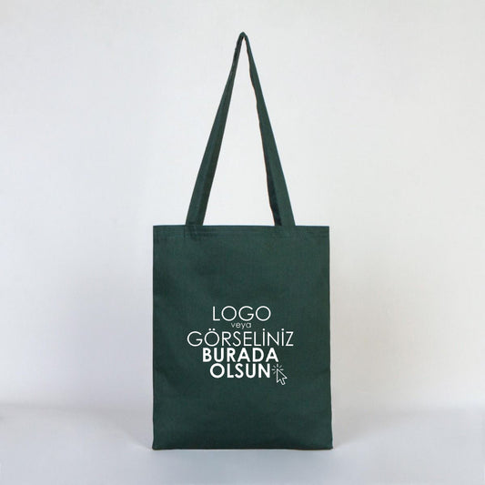 Gabardin Bez Çanta Yeşil 35x40 cm - istecanta.com