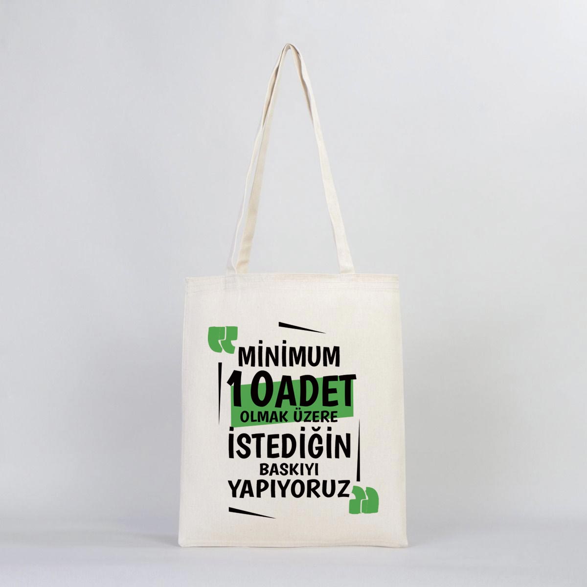 Gabardin Bez Çanta 35x40 cm (Özelleştirilebilir) - istecanta.com