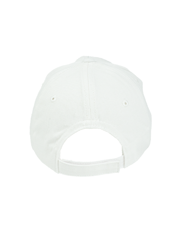 1. Kalite Gabardin Pamuklu Şapka - Beyaz