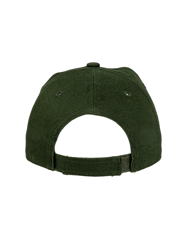 1. Kalite Gabardin Pamuklu Şapka - Koyu Yeşil