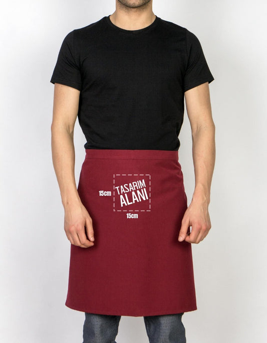 Baskılı Garson Önlüğü - istecanta.com