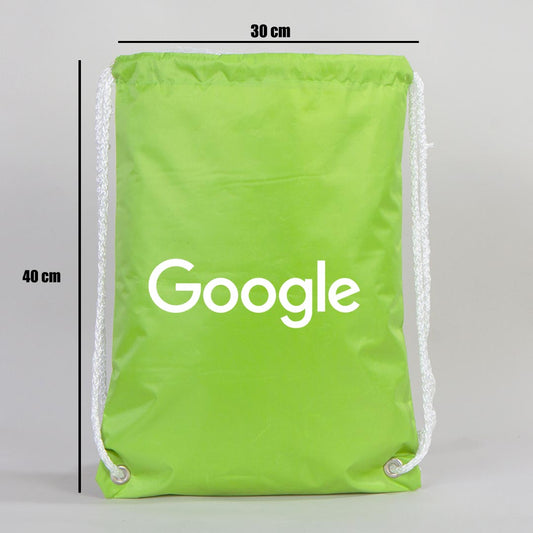 Imperteks Promosyon Yeşil Büzgülü Sırt Çantası - Google - istecanta.com