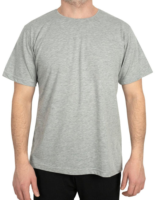 Basic T-shirt Gri Renk 1.Kalite - istecanta.com