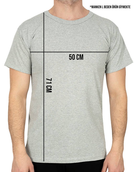 Promosyon Tişört Gri - istecanta.com