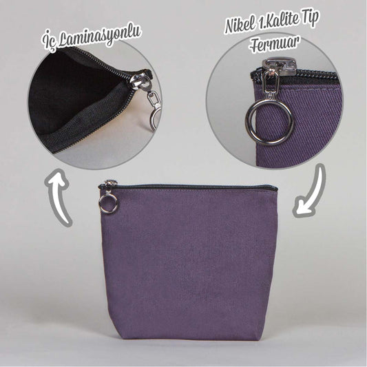 Venüs Clutch Antrasit Renk 18x15x5 cm - istecanta.com