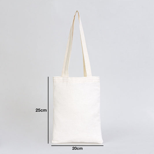 Kitap Çantası - Ham Bez Çanta 20x25 cm - istecanta.com