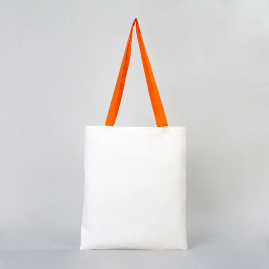 Ham Bez Çanta Turuncu Kulp 35x40 cm - istecanta.com